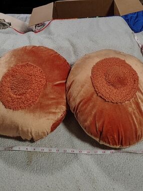 Set of 2 Round Body Positive Pillows